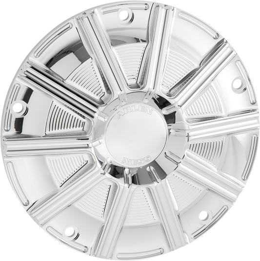 Arlen Ness 10 Gauge Chrome Derby Cover fits 2015-2024 Harley Touring Bagger FLHX