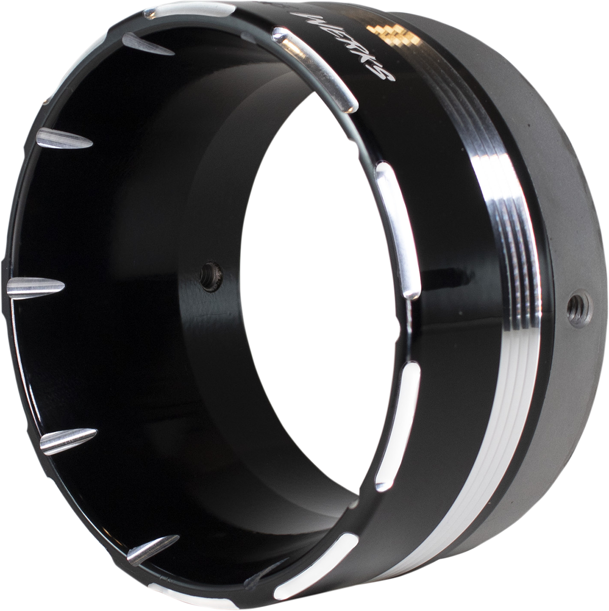 Khrome Werks 4.5" Tracer Replacement Exhaust Muffler End Cap for Harley Davidson