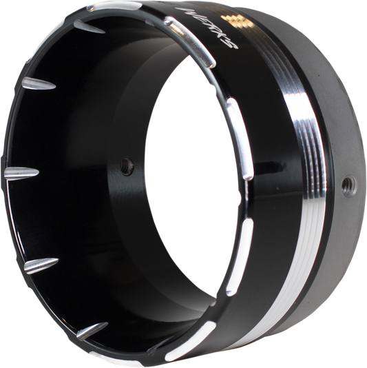 Khrome Werks 4.5" Tracer Replacement Exhaust Muffler End Cap for Harley Davidson