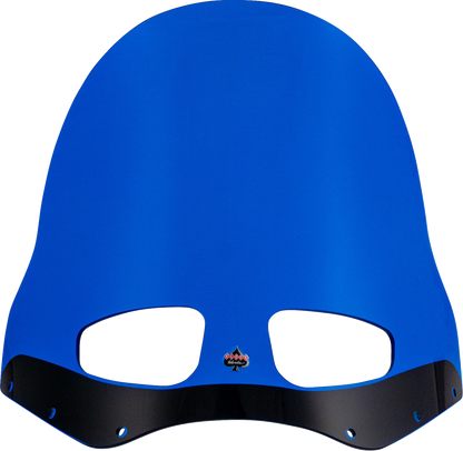 Klock Werks 15" Kolor Flare Blue Road Warrior Fairing Motorcycle Windshield