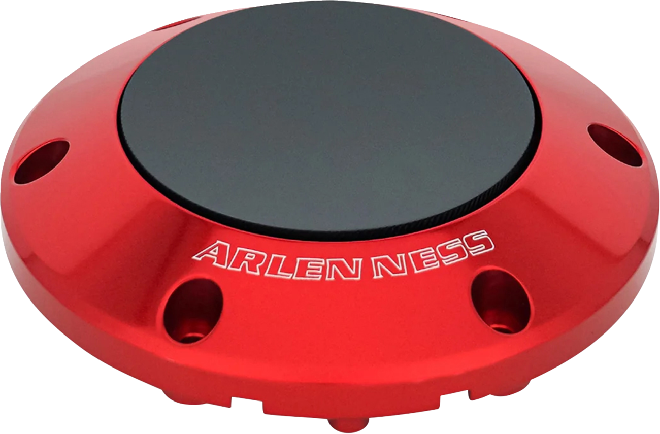 Arlen Ness Red Pop Up Gas Fuel Cap fits 2023-2026 Harley Street Road Glide M8