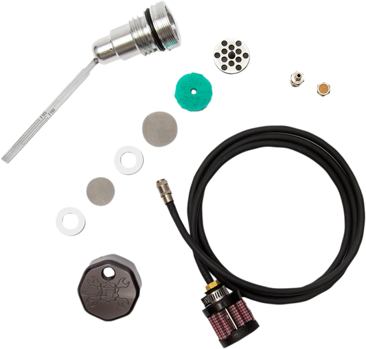 Feuling Black Vented Oil Dipstick for 07-16 Harley Touring FLHX FLHT FLHR FLTR