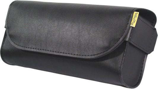 Willie & Max Raptor Black Synthetic Leather Motorcycle Front Fork Tool Pouch Bag