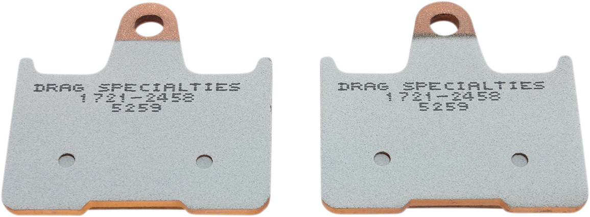 Drag Premium Sintered Metal Rear Brake Pads for 2014-2022 Harley Sportster