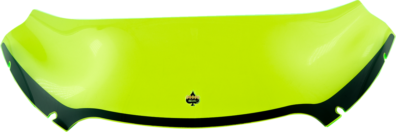 Klock Werks Kolor Flare 6" Green Ice Windshield 2015-2023 Harley Road Glide FLTR