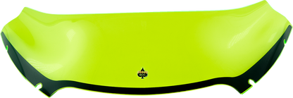 Klock Werks Kolor Flare 6" Green Ice Windshield 2015-2023 Harley Road Glide FLTR