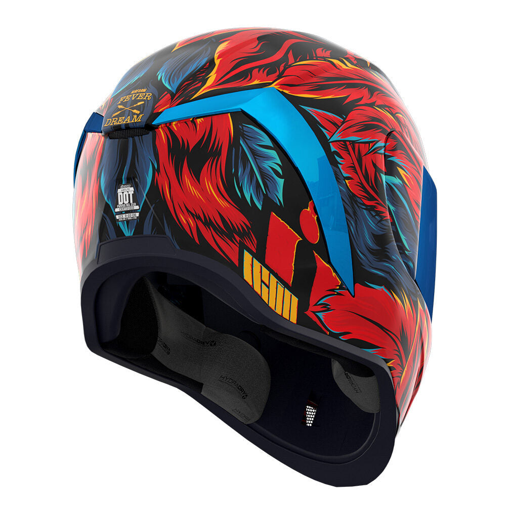 Icon Airform Fever Dream Unisex Adult Motorcycle Street Race Full Face Helmet