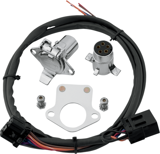 Khrome Werks 5 Pin Trailer Wiring Sub Harness 1997-2013 Harley Touring FLHR FLHX
