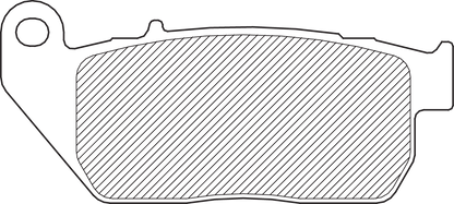 Drag Specialties Semi-Metallic Front Brake Pads 2004-2013 Harley Sportster