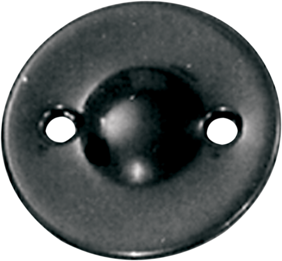 Paughco Gloss Black Dimpled Inspection Cover for 1936-64 Harley Knucklehead FL