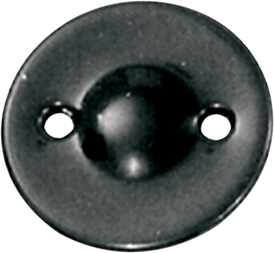 Paughco Gloss Black Dimpled Inspection Cover for 1936-64 Harley Knucklehead FL