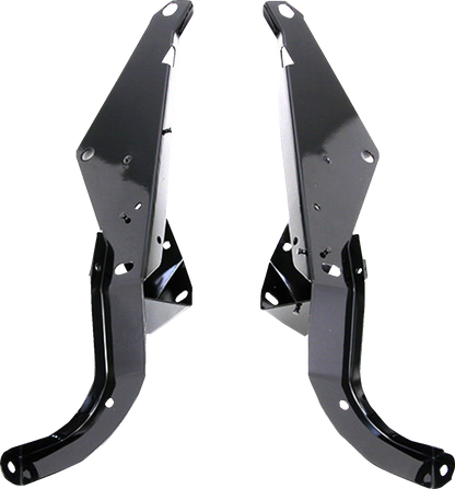 Drag Specialties Outer Batwing Fairing Brackets fits 1996-2013 Harley Touring