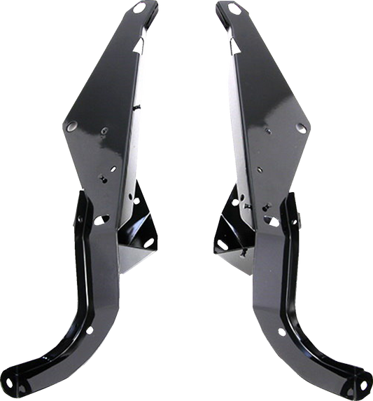 Drag Specialties Outer Batwing Fairing Brackets fits 1996-2013 Harley Touring