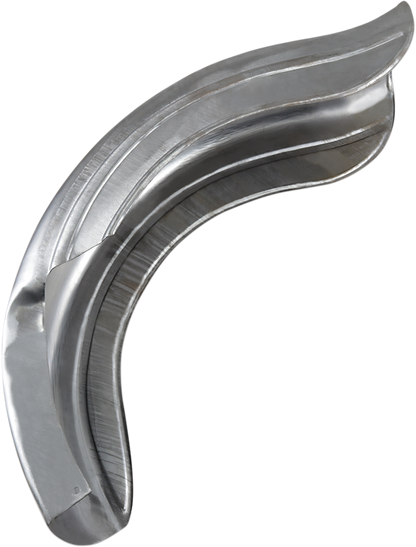 Drag Specialties Steel Left Hand Chained Fat Bob-Style Rear Fender for Harley