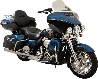 Klock Werks Flare Tint 10.5" Fairing Windshield for 2014-2023 Harley Touring