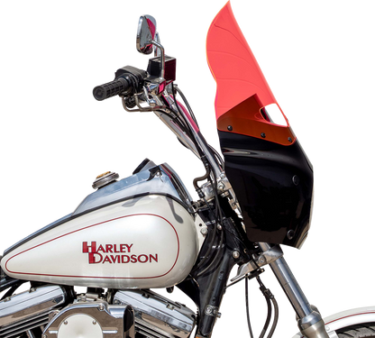 Klock Werks 15" Flare Pink Ice Vented Road Warrior Fairing Motorcycle Windshield