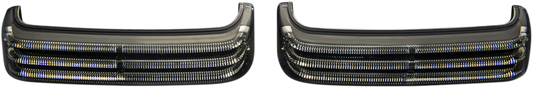 Custom Dynamics Black Smoke LED Saddlebag Lights 2010-2013 Harley CVO Touring