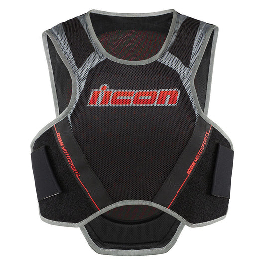 Icon Softcore Adult Mens Megabolt Field Armor Street Motorcycle Riding Vest
