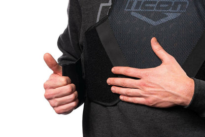 Icon Softcore Adult Mens Field Armor Street Racing Motorcycle Riding Vest