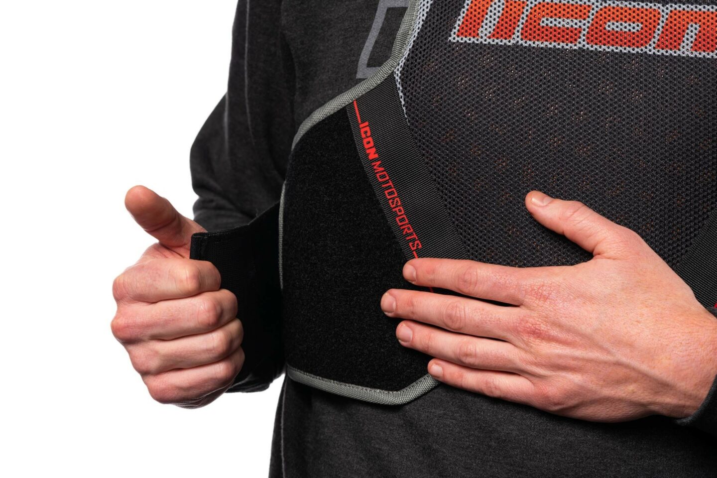 Icon Softcore Adult Mens Megabolt Field Armor Street Motorcycle Riding Vest