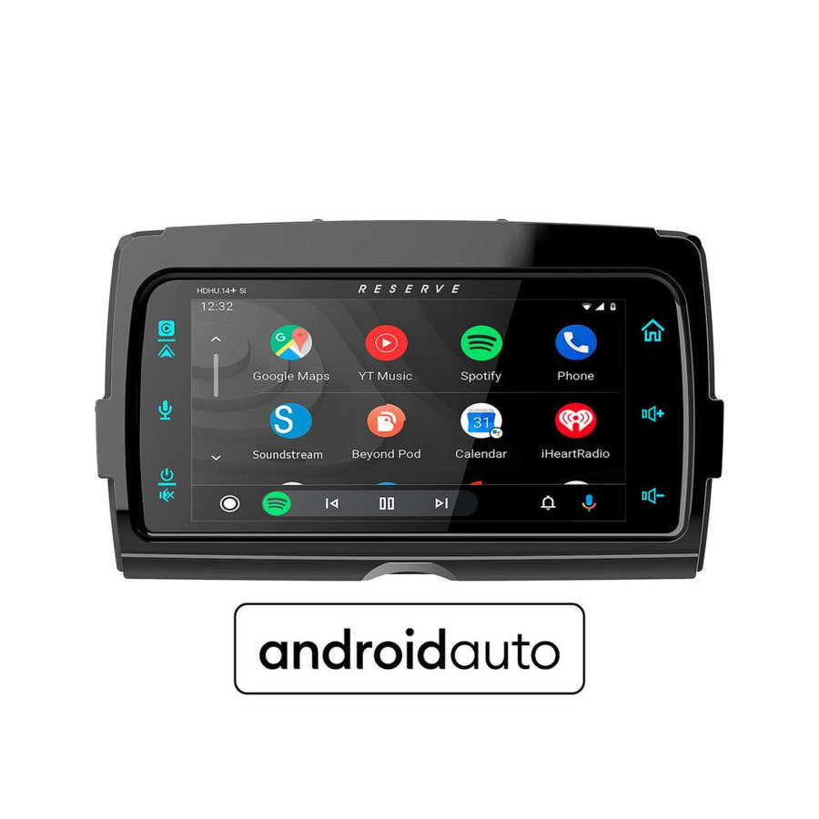 Soundstream HDHU.14si Stereo Headunit with Apple CarPlay & Android for 2014-2023 Harley Davidson Street Glide Electra Glide Ultra Classic