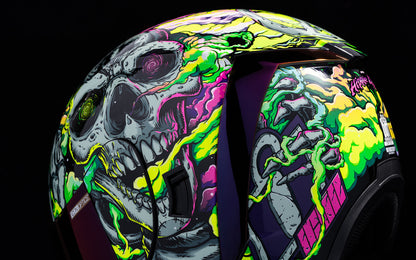 Icon Airform Hippy Dippy Unisex Adult Street Riding Motorcycle Full Face Helmet