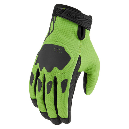 Icon Adult Men Hooligan CE Motorcycle Street Riding Short Cuff Sport Gloves