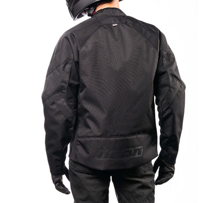 Icon Hooligan CE Adult Mens Black Motorcycle Street Racing Sport Jacket