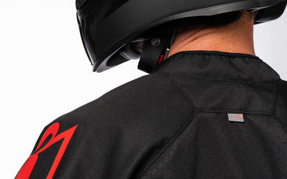 Icon Hooligan CE Adult Mens Red Motorcycle Street Racing Sport Jacket