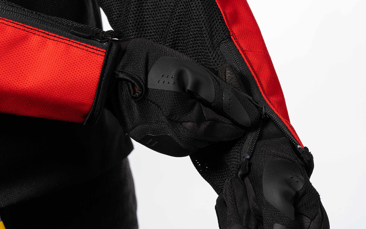 Icon Hooligan CE Adult Mens Red Motorcycle Street Racing Sport Jacket