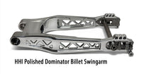 HHI Hawg Halters Dominator Polished Billet Swingarm for 2009-2024 Harley Touring