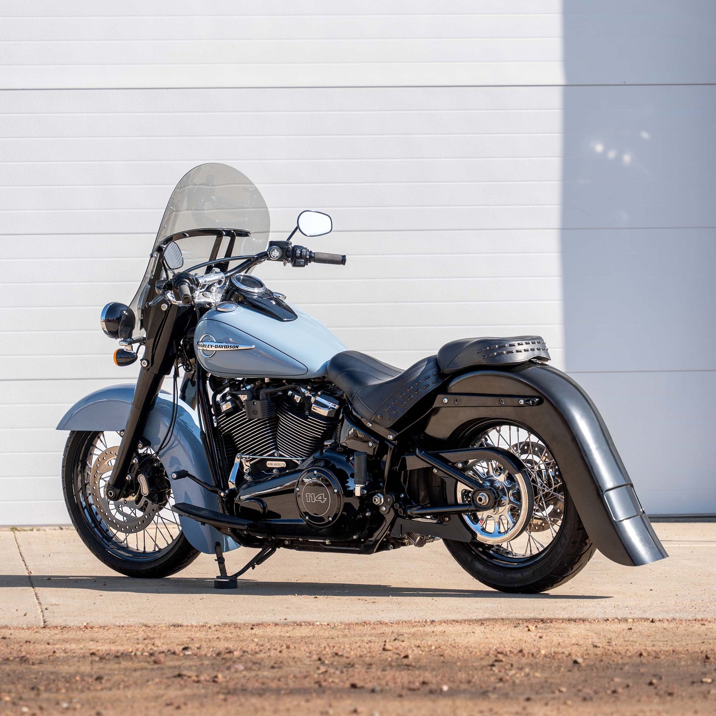 Klock Werks Banchmark Vicla Frenched Rear Fender fits 2018-2026 Harley Softail