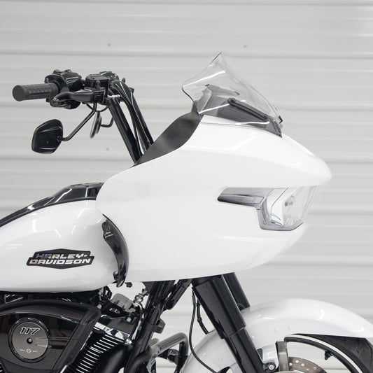 Klock Werks Sport Flare 10" Clear Windshield for 2023-25 Harley Road Glide FLTR