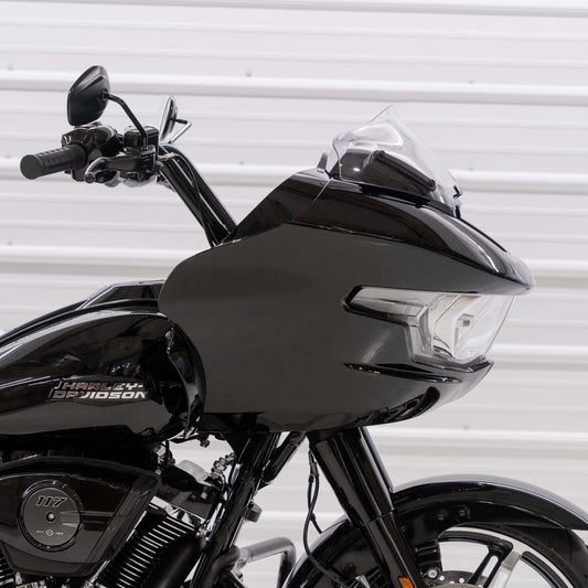 Klock Werks Sport Flare 8" Clear Windshield for 2023-2025 Harley Road Glide FLTR