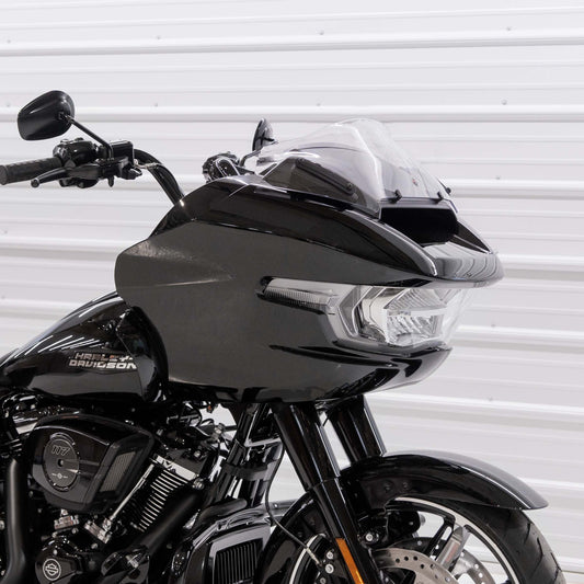 Klock Werks Sport Flare 8" Clear Windshield for 2023-2025 Harley Road Glide FLTR