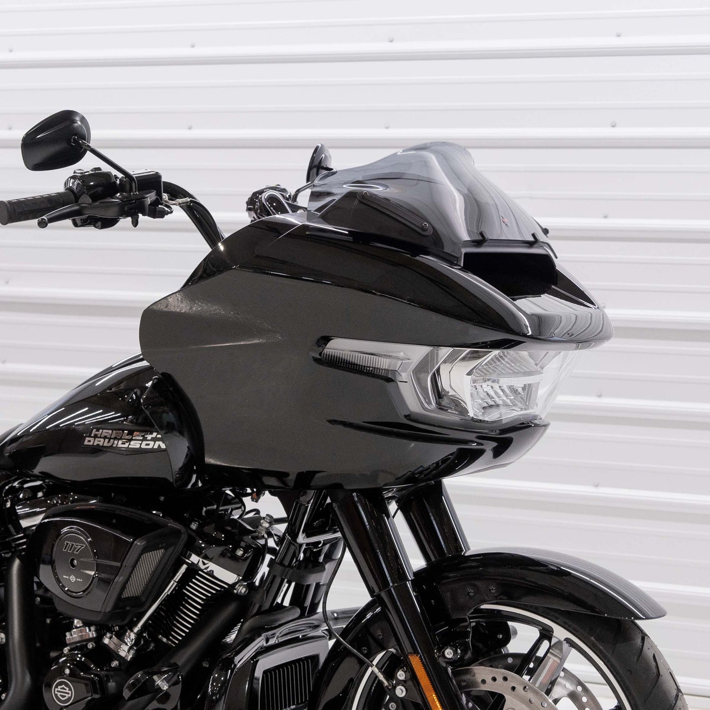 Klock Werks Sport Flare 8" Tint Windshield for 2023-2025 Harley Road Glide FLTR