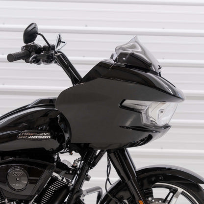 Klock Werks Sport Flare 8" Tint Windshield for 2023-2025 Harley Road Glide FLTR