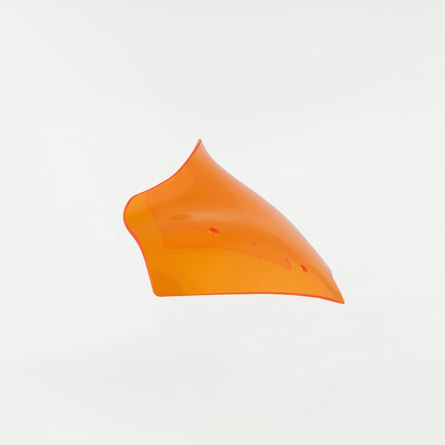 Klock Werks Kolor Flare 8" Orange Windshield for 2023-25 Harley Road Glide FLTR