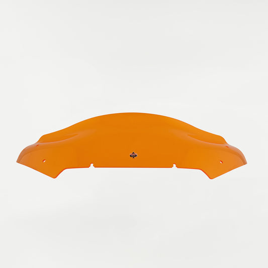 Klock Werks Kolor Flare 8" Orange Windshield for 2023-25 Harley Road Glide FLTR