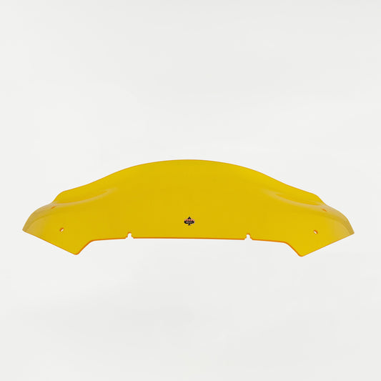 Klock Werks Kolor Flare 8" Yellow Windshield for 2023-25 Harley Road Glide FLTR