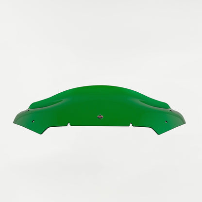 Klock Werks Kolor Flare 8" Green Windshield for 2023-2025 Harley Road Glide FLTR