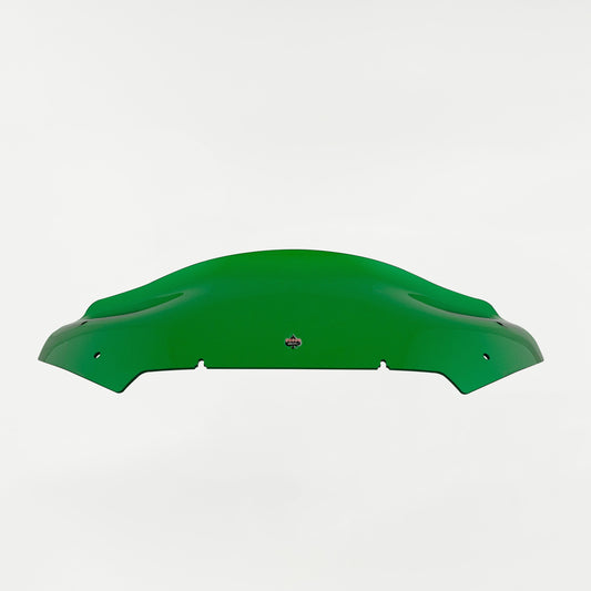 Klock Werks Kolor Flare 8" Green Windshield for 2023-2025 Harley Road Glide FLTR