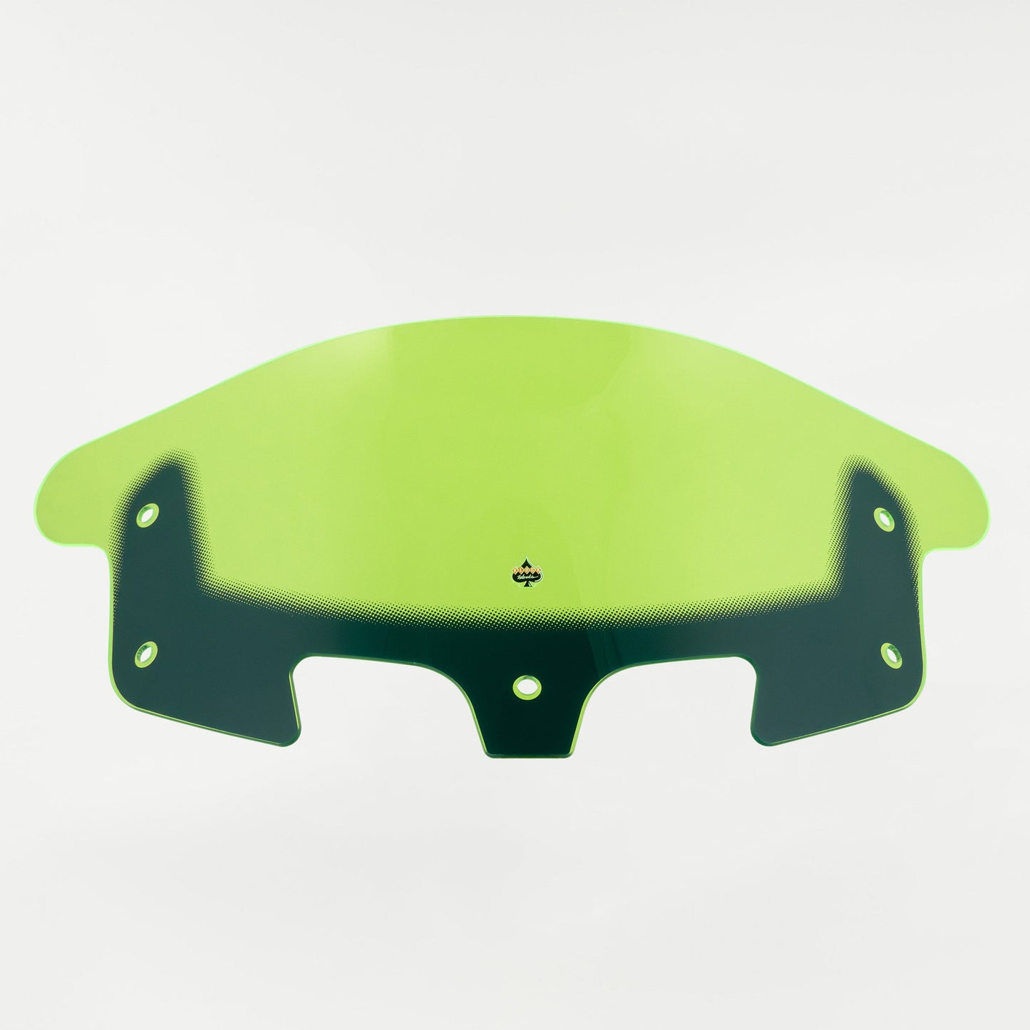 Klock Werks Kolor Flare 10" Green Ice Windshield for 2014-2024 Indian Chieftain