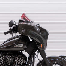 Klock Werks Kolor Flare 10" Red Windshield 2014-2026 Indian Chieftain Roadmaster
