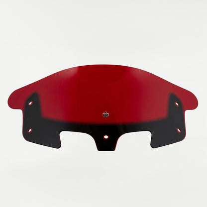 Klock Werks Kolor Flare 10" Red Windshield 2014-2024 Indian Chieftain Roadmaster