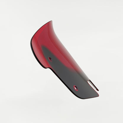 Klock Werks Kolor Flare 10" Red Windshield 2014-2024 Indian Chieftain Roadmaster
