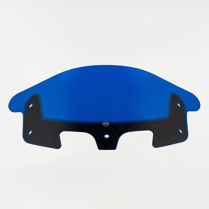 Klock Werks Kolor Flare 10" Blue Windshield 2014-24 Indian Chieftain Roadmaster