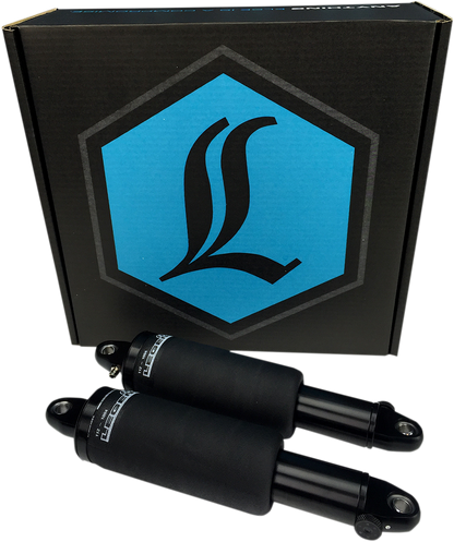 Legend Black Pair Adjustable Rear Air Suspension 2015-2024 Harley Davidson FLTRX