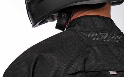 Icon Mesh AF Adult Mens Black Motorcycle Street Racing Sport Jacket