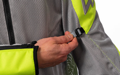 Icon Mesh AF Adult Mens Hi-Vis Motorcycle Street Racing Sport Jacket